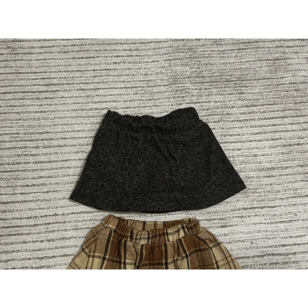 24M 2T Toddler Skirt Bundle Plaid Fall Winter Girls Clothes